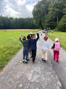 Ev.Kita_Gruppe 1_1 Projekt mit Lützelbacher Vorschulkinder
