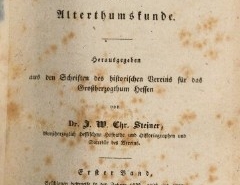 AHGA Band 1 Titelseite