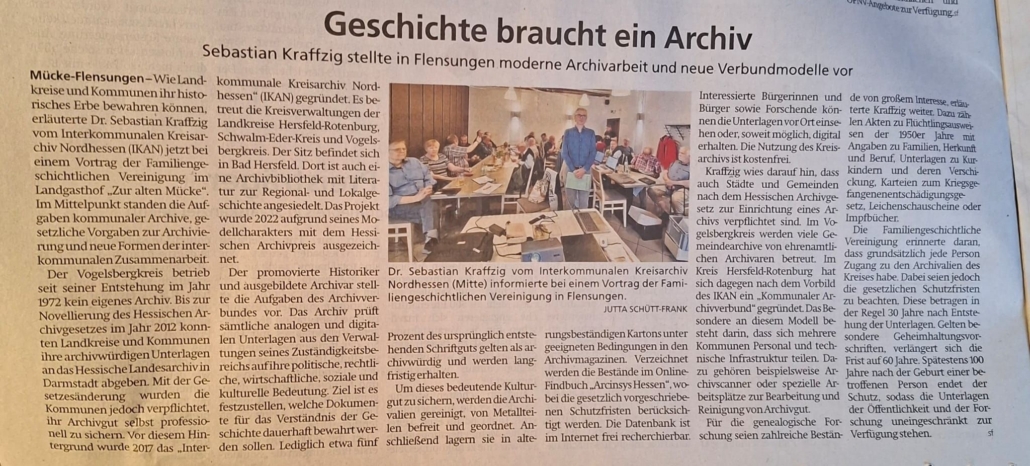 Stammtisch_2026_08_Pressebericht Pressebericht über das Treffen der Bezirksgruppe Obverhessen im August 2026
